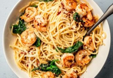 Pasta-with-garlic-butter-shrimp-recipe-360x360